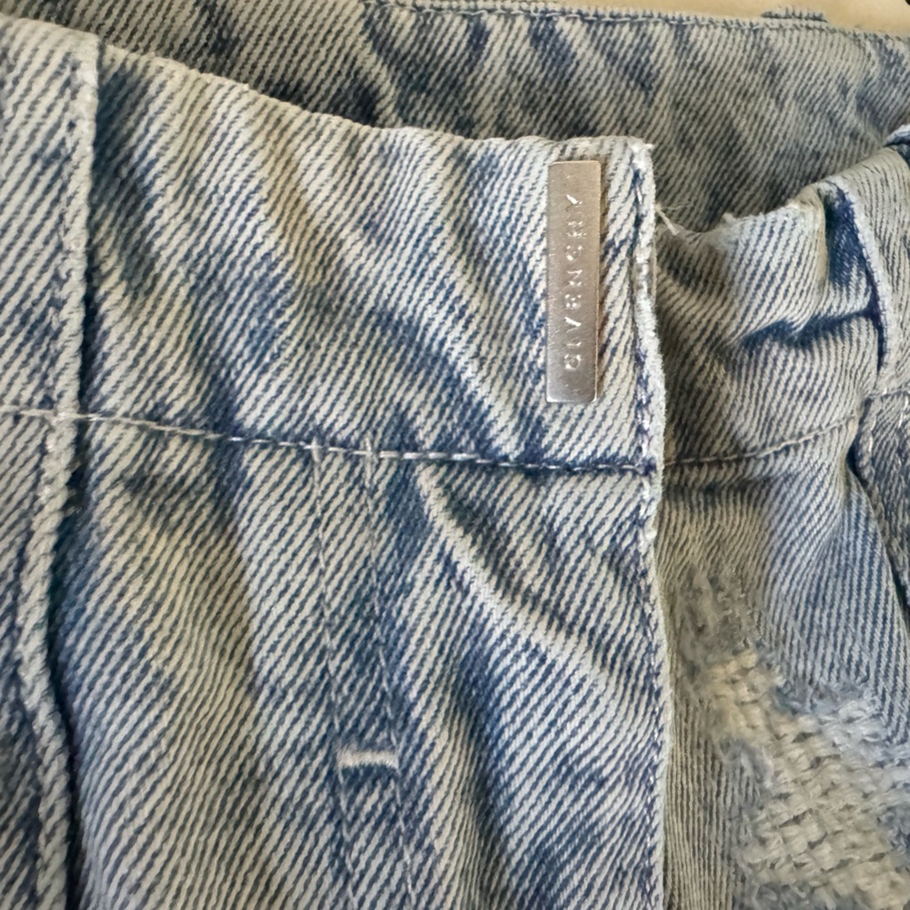 Givenchy Denim Cargo Bermuda Shorts 30 - Picture 14 of 15